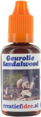 Geurolie voor gietzeep sandalwood