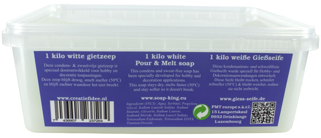 Witte gietzeep kopen