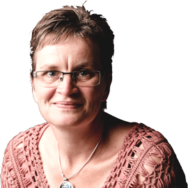 Monique, ervaren zeep medewerkster